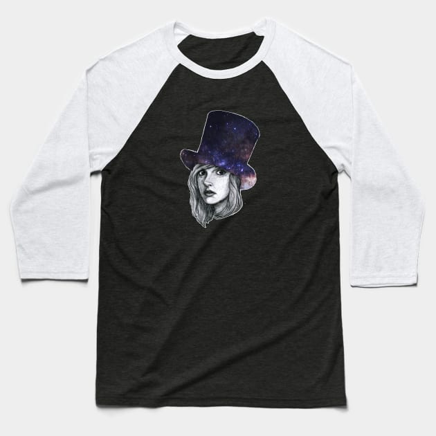 Stevie Nicks 2 Baseball T-Shirt by bobdix